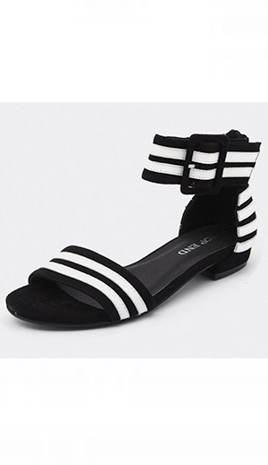 black-white-sandals RESCU