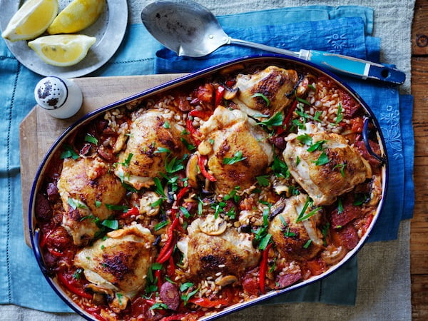 Easy Gourmet Recipe: Chicken, Chorizo and Leek Pilaf | RESCU